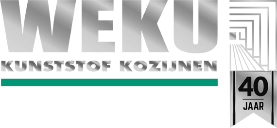 WEKU 40 jaar logo